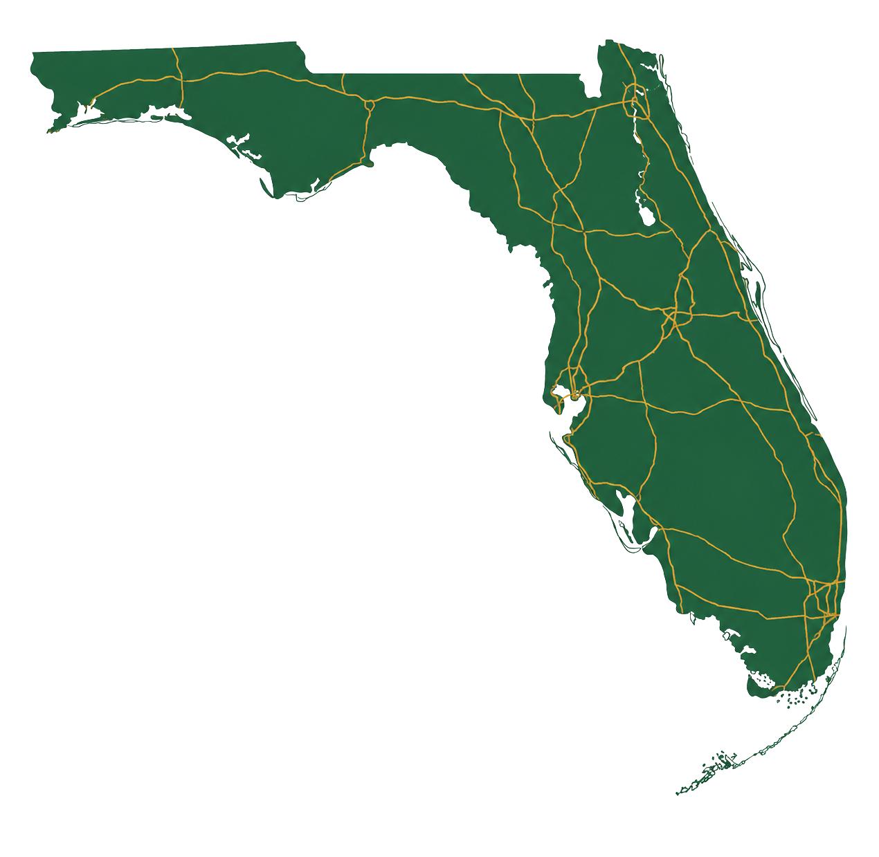 Map of Florida